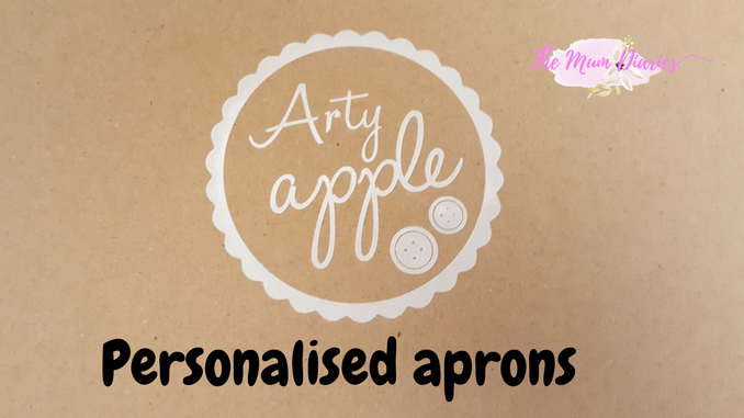Arty Apple Personalised Aprons