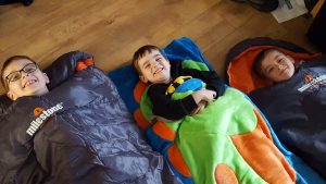 sleeping bags