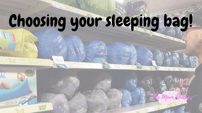 Choosing a sleeping bag