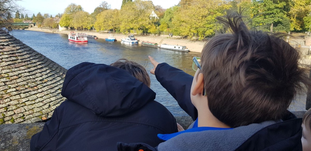 Boat spotting in York