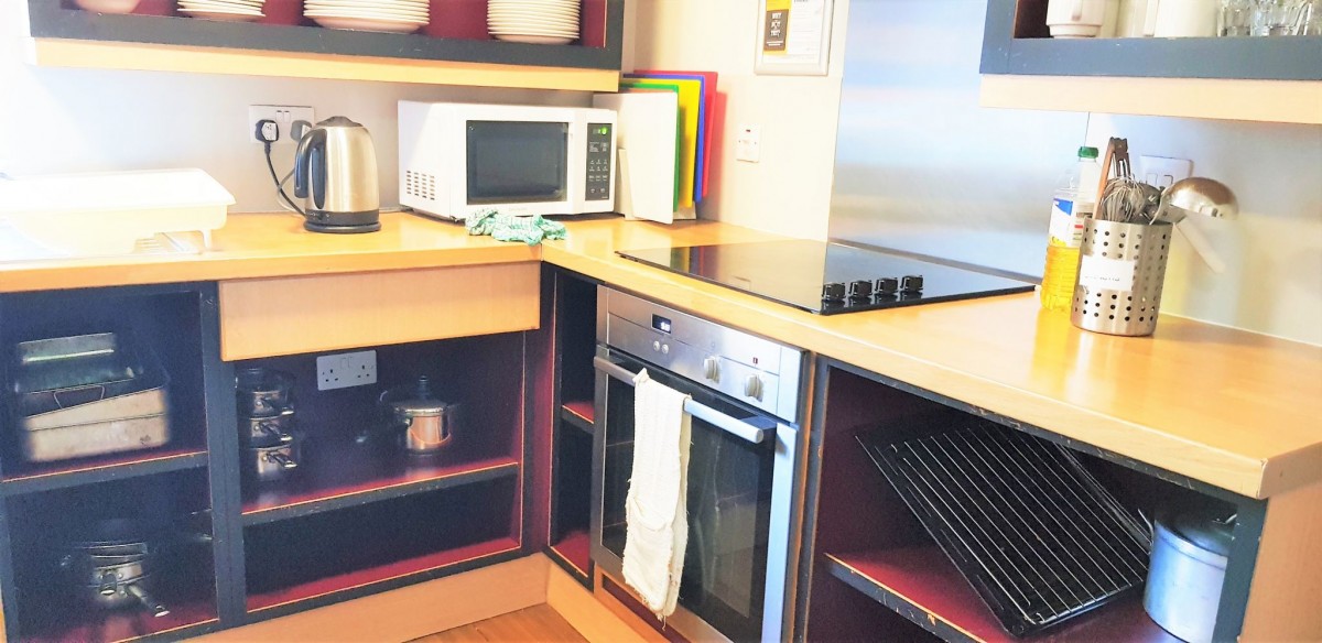 self catering kitchen at YHA York